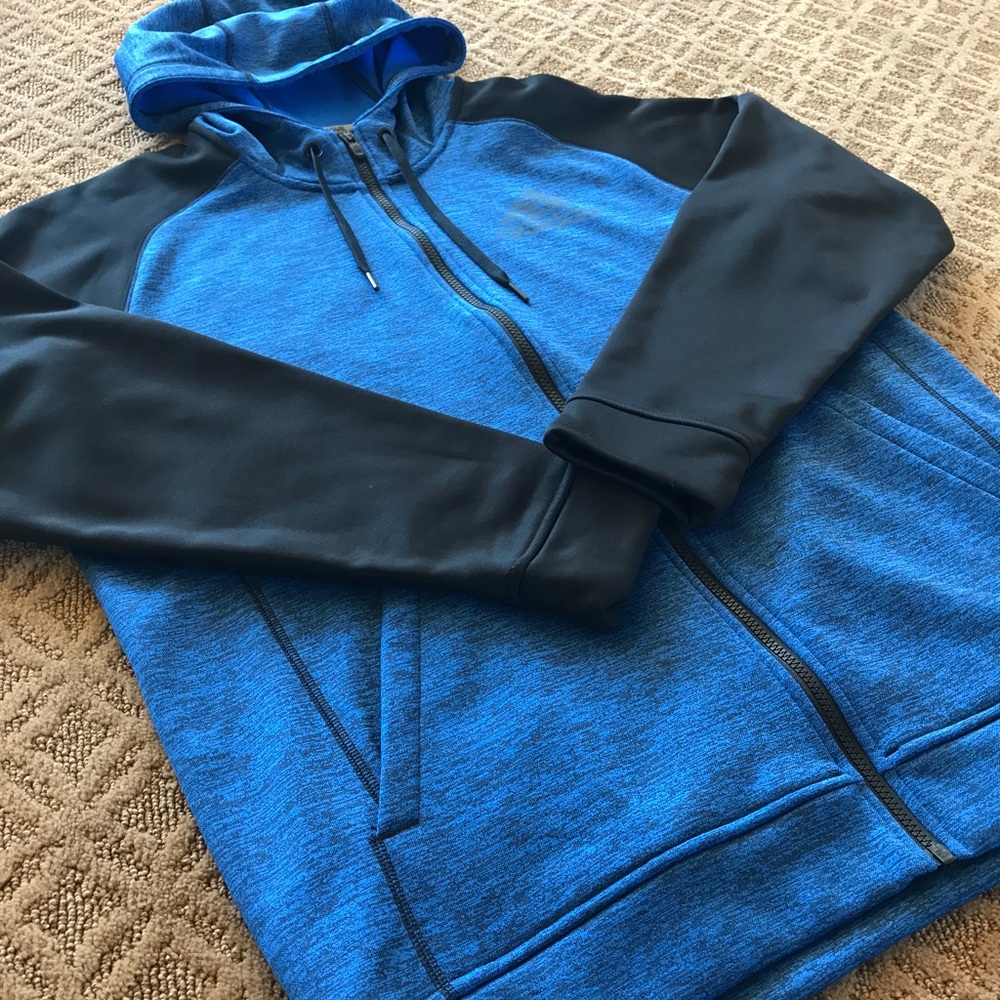 Adidas Climawarm Zip Up Sweatshirt Two-tone